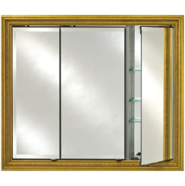Afina Corporation Triple Door 44X30 Recessed Polished Glimmer Scallop