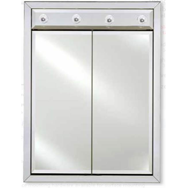 Afina Corporation Dd/Lc 24X34 Recessed Meridian Gd/Sv