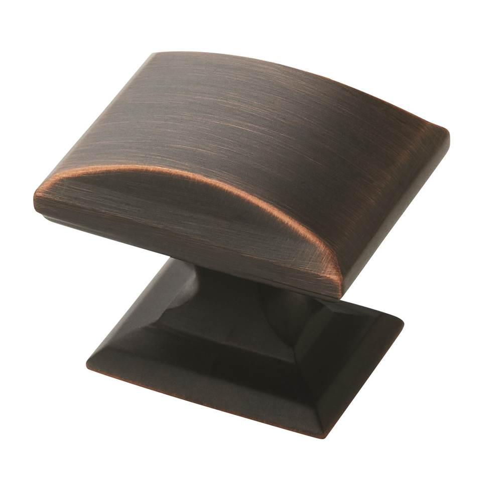 Amerock Candler 1-1/4 in (32 mm) Length Oil-Rubbed Bronze Cabinet Knob