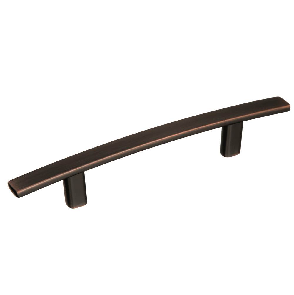Amerock Cyprus 3-3/4 in (96 mm) Center-to-Center Oil-Rubbed Bronze Cabinet Pull