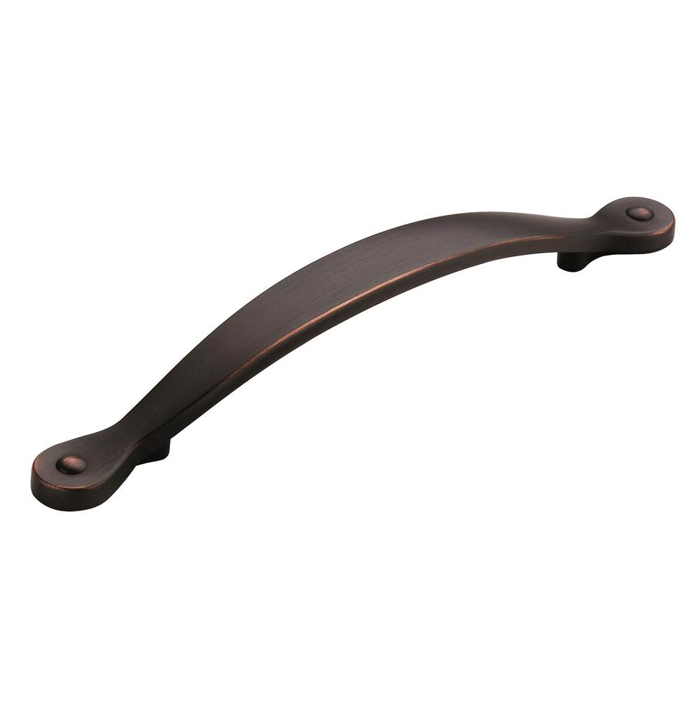 Amerock Inspirations 5-1/16 in (128 mm) Center-to-Center Oil-Rubbed Bronze Cabinet Pull