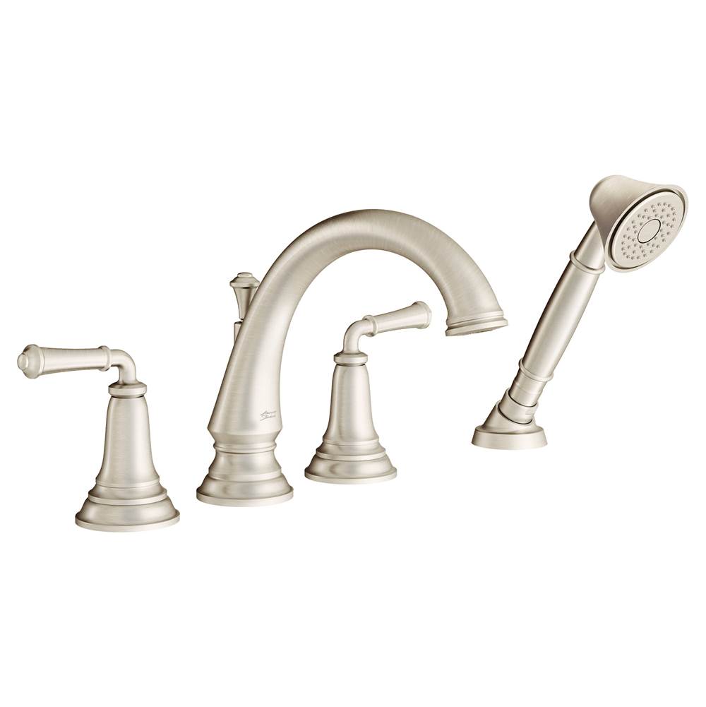 American Standard Delancey® Bathtub Faucet With  Lever Handles and Personal Shower for Flash® Rough-In Valve