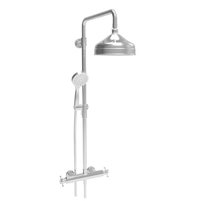 BARiL Complete Thermostatic Shower Kit On Pillar (Non-Shared Ports)