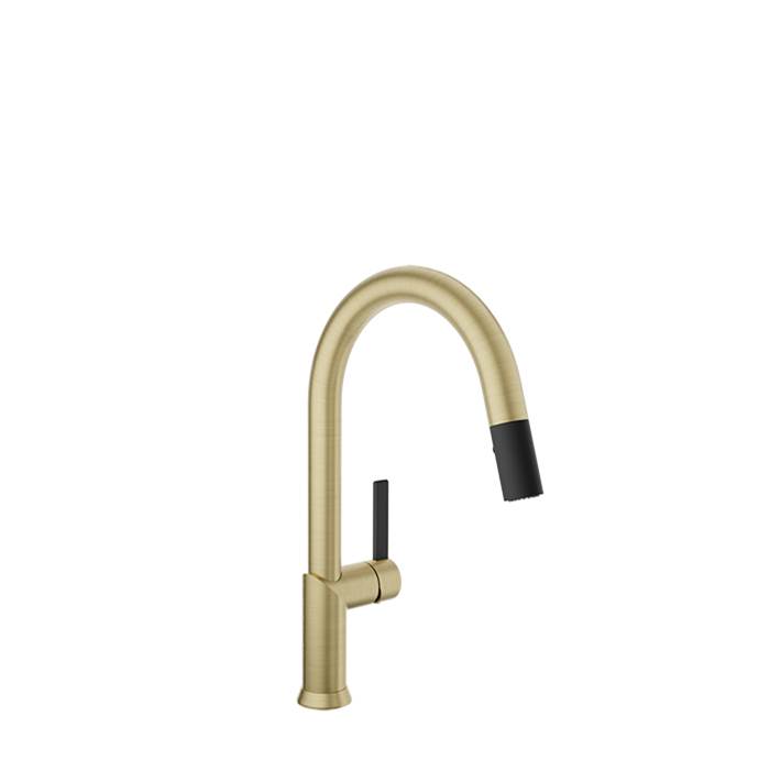 BARiL Single hole kitchen faucet with 2-function pull-down spray
