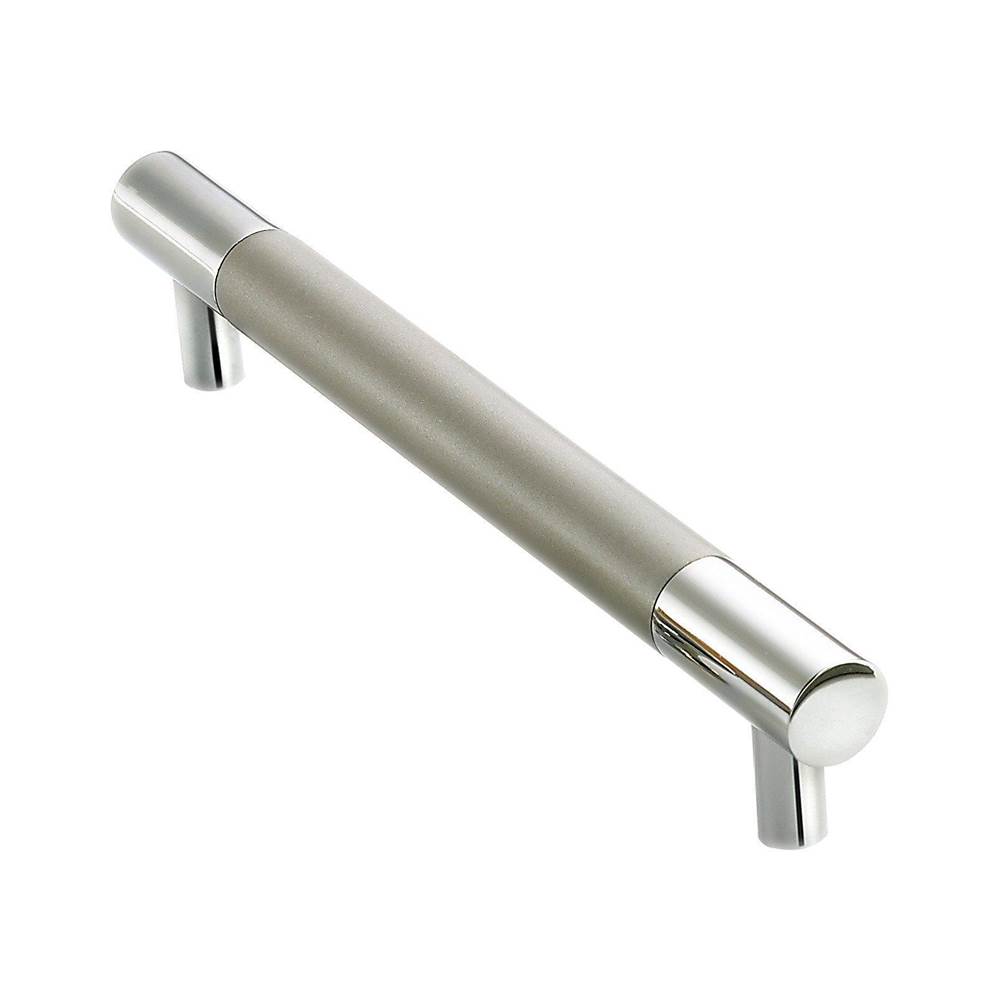 Colonial Bronze Cabinet, Appliance, Door and Shower Door Pull Hand Finished in Polished Nickel and Matte Oil Rubbed Bronze