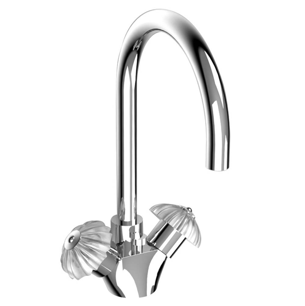 Cristal And Bronze - Single Hole Bathroom Sink Faucets