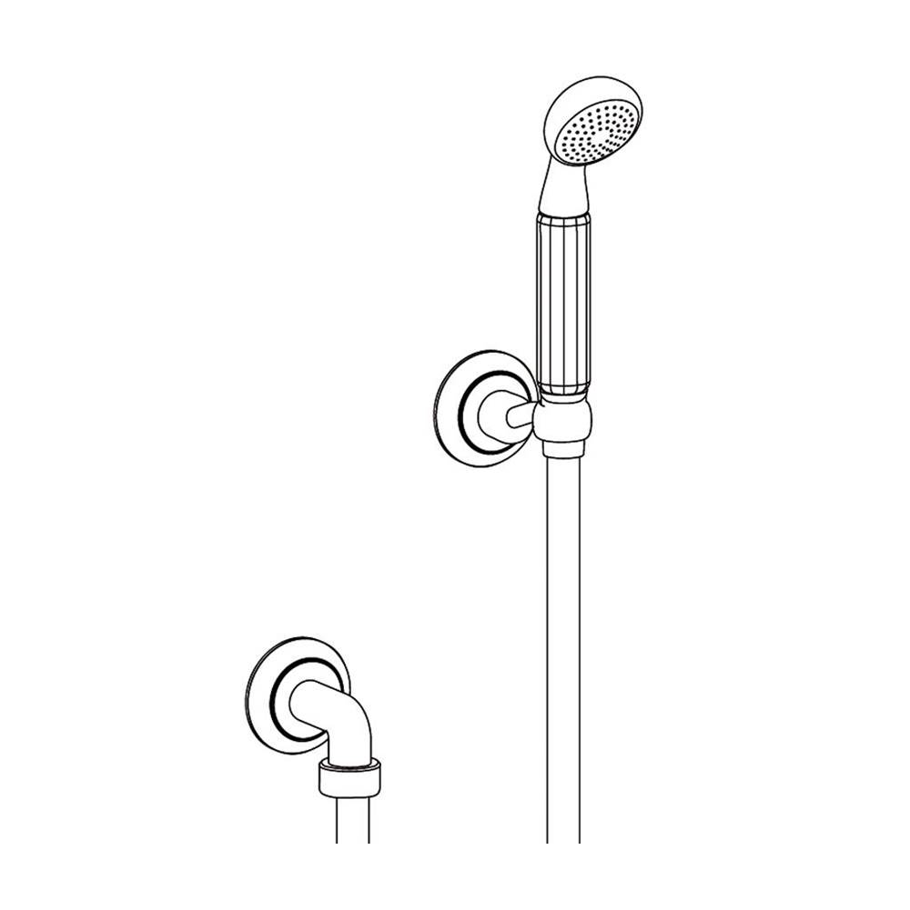 Cristal And Bronze - Wall Mounted Hand Showers