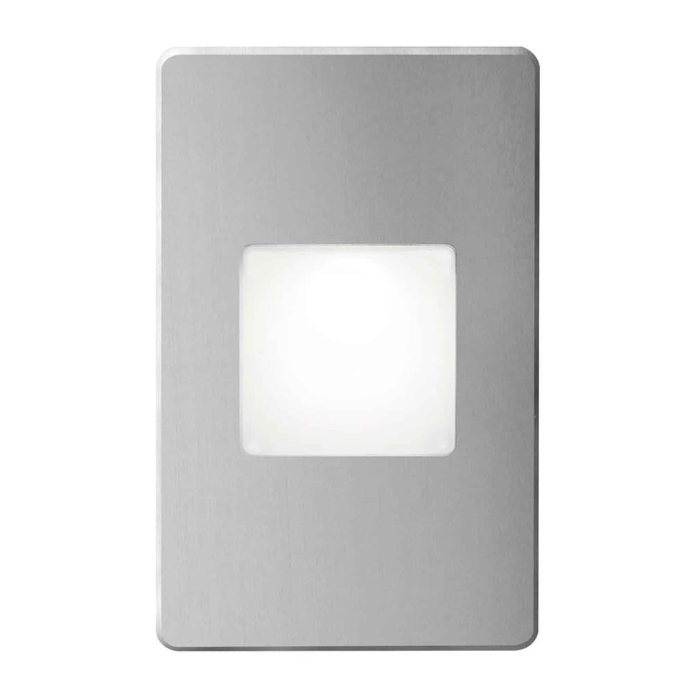 Dainolite Brushed Alum Rectangle In/Out 3W LED