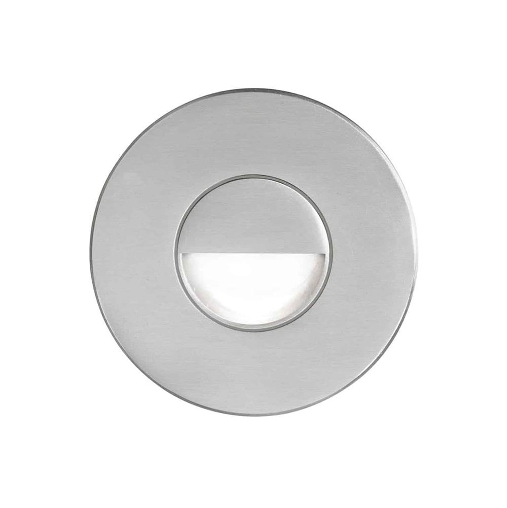 Dainolite Brushed Alum Round In/Outdoor 3W LED Wal
