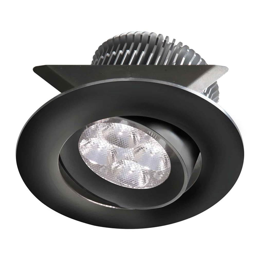 Dainolite 24V DC,8W Blk Adjust Mini LED Pot Light