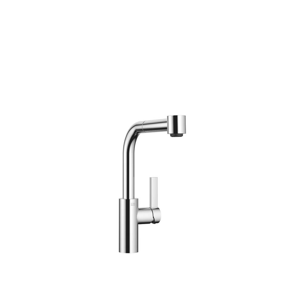 Dornbracht Single-Lever Mixer Pull-Out With Spray Function In Dark Platinum M