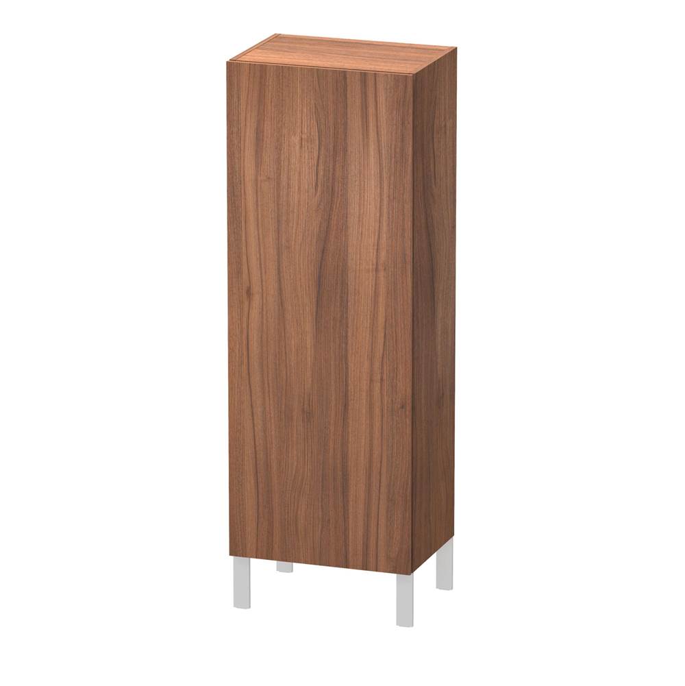 Duravit L-Cube Semi-Tall Cabinet Walnut
