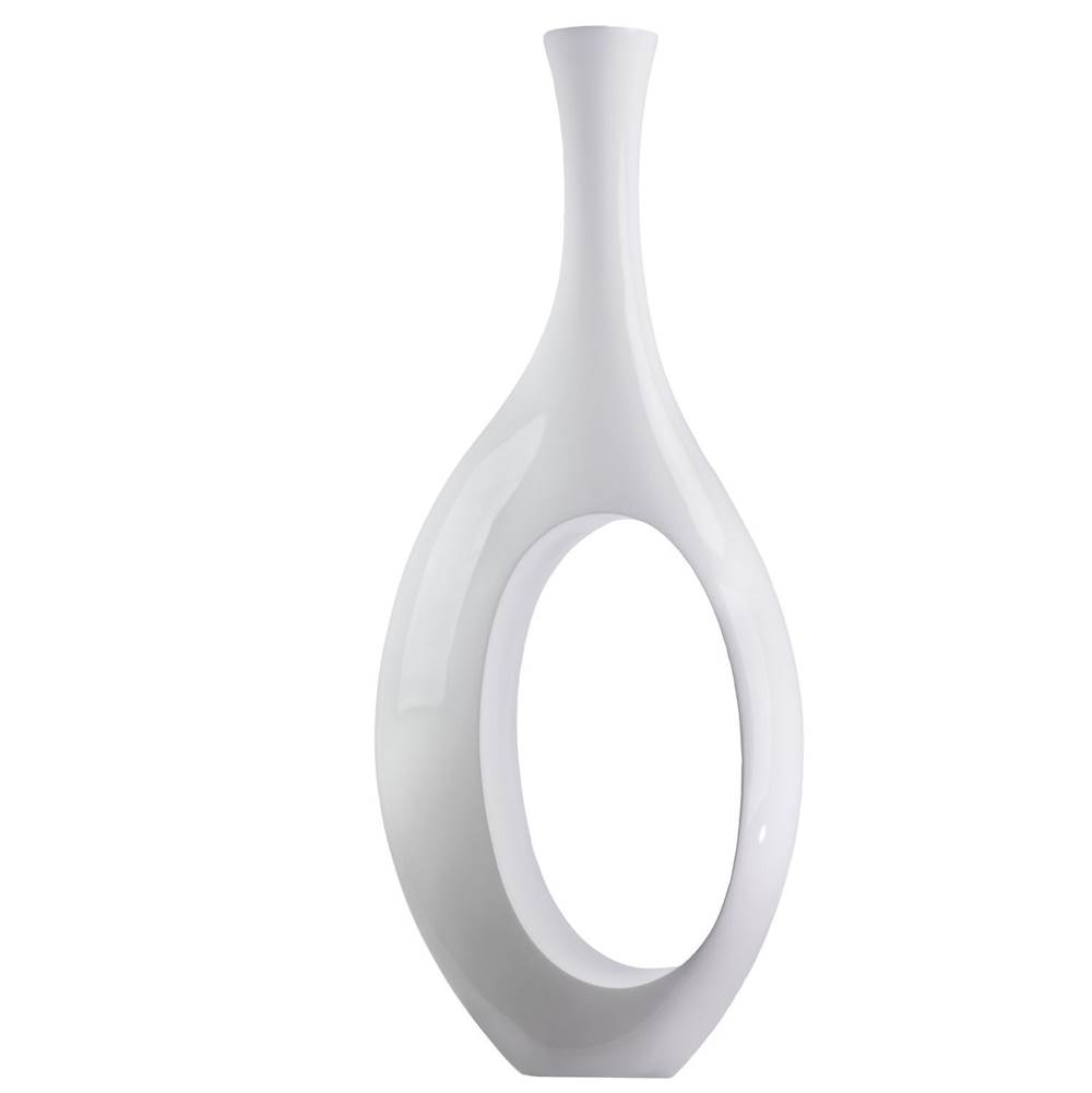 Finesse Decor Trombone Vase // Large White