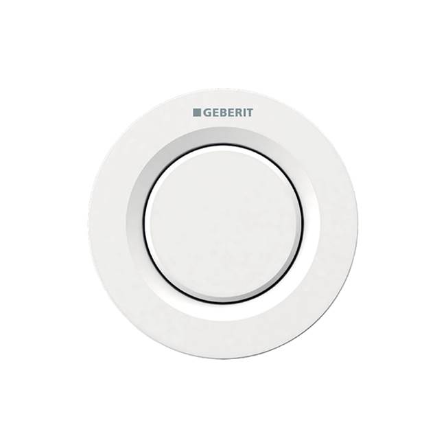 Geberit Geberit remote flush actuation type 01, pneumatic, for single flush, for Sigma concealed cistern 8 cm, concealed actuator: white alpine