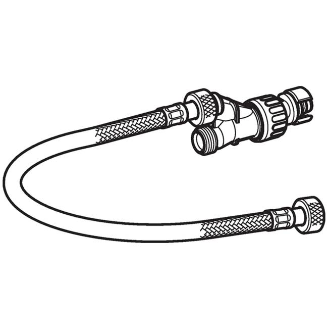 Geberit Reinforced braided hose for hydraulic servo lifter, for Geberit Sigma concealed cistern 12 cm
