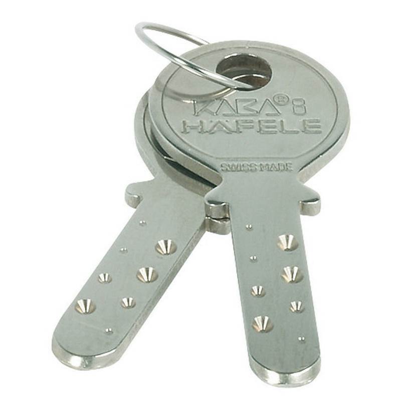 Hafele Cylinder Key Kaba 8 Key Ch.K1