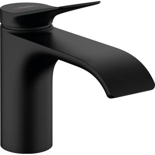 Hansgrohe Vivenis Single-hole Faucet 80 with Pop--Up Drain, 1.2 GPM in Matte Black