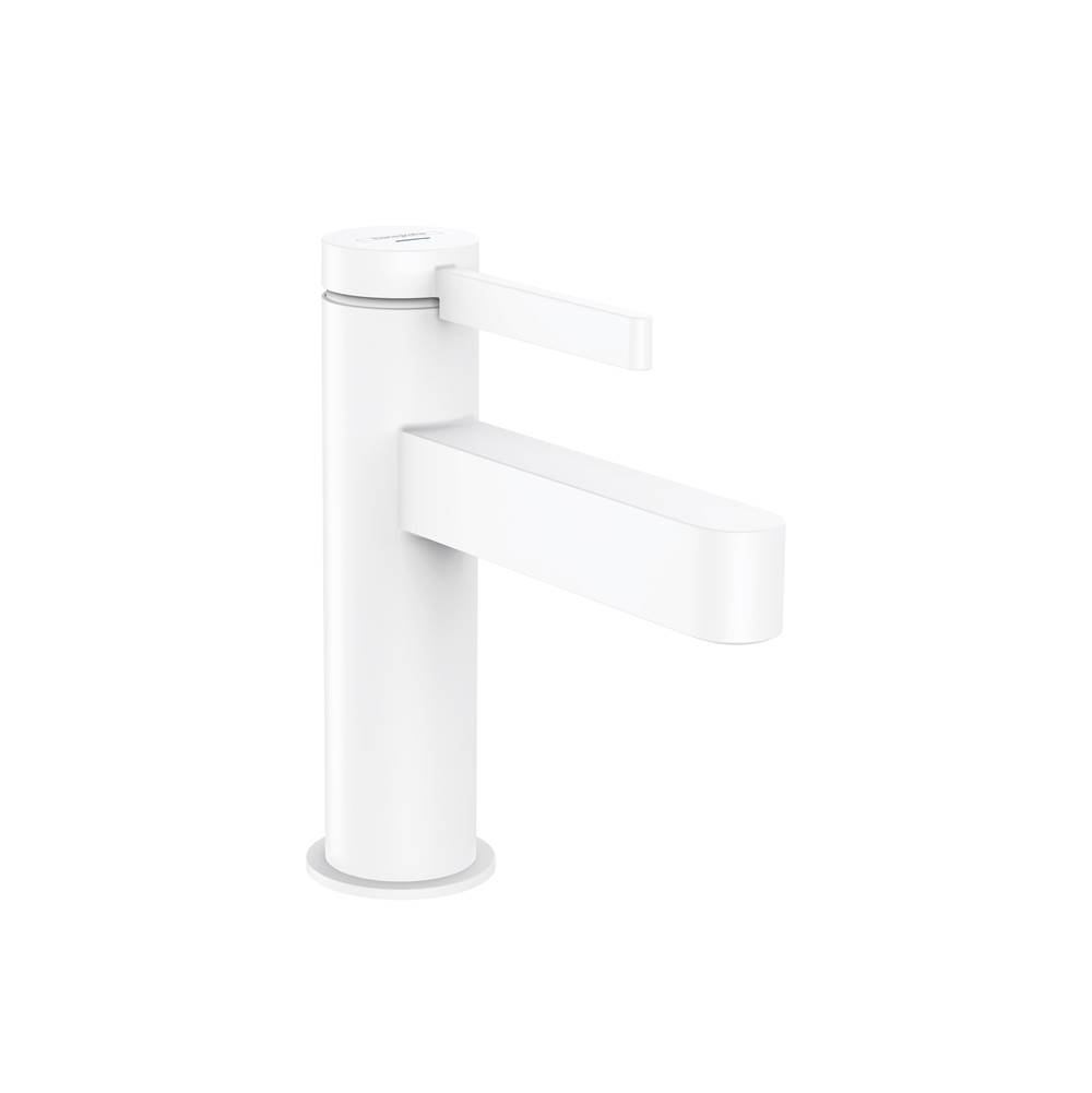 Hansgrohe Finoris Single-Hole Faucet 100 with Pop-Up Drain, 1.2 GPM in Matte White