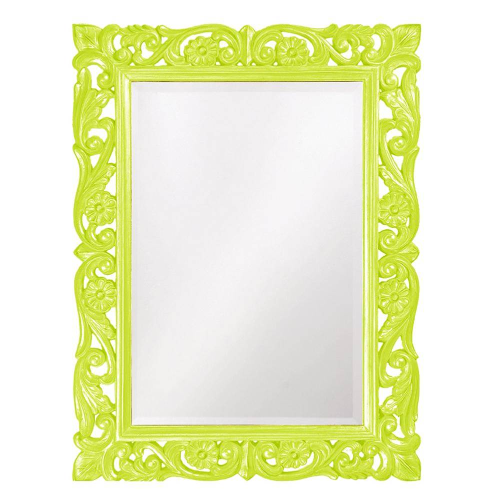 Howard Elliott Chateau Mirror - Glossy Green