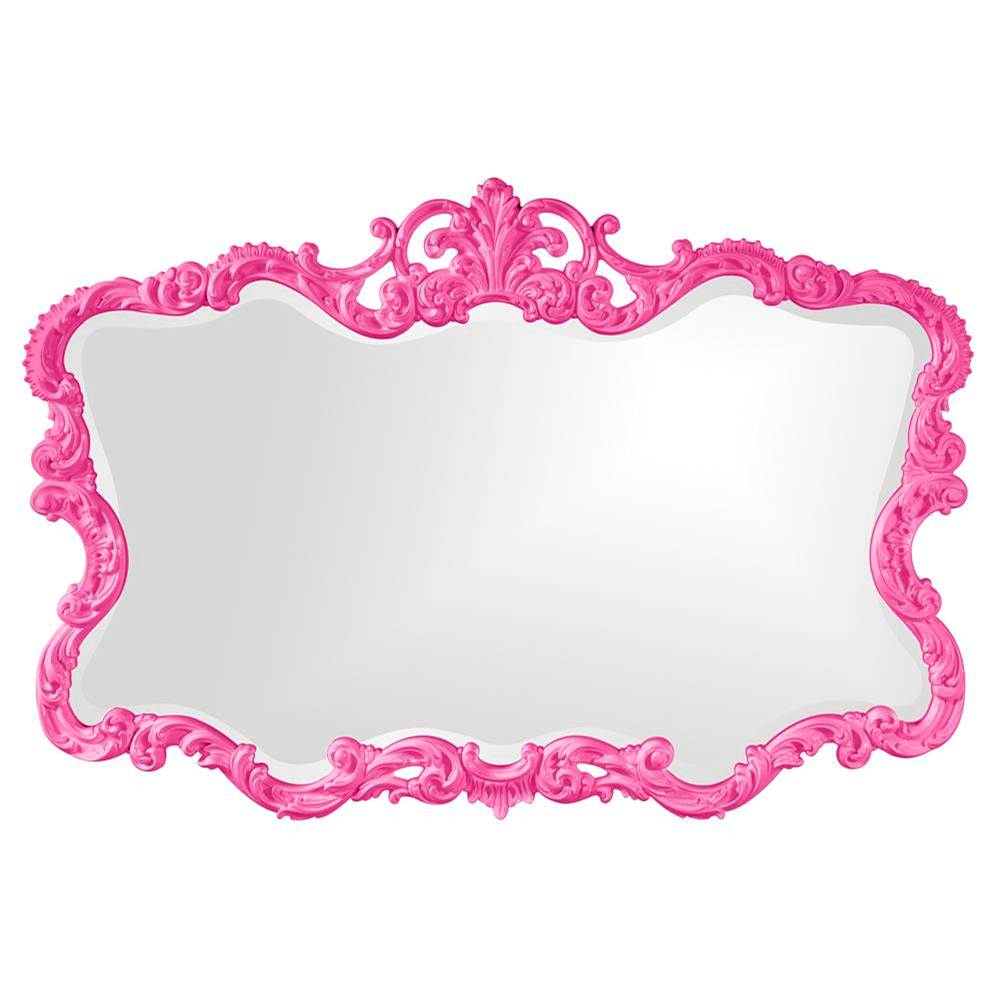 Howard Elliott Talida Mirror - Glossy Hot Pink