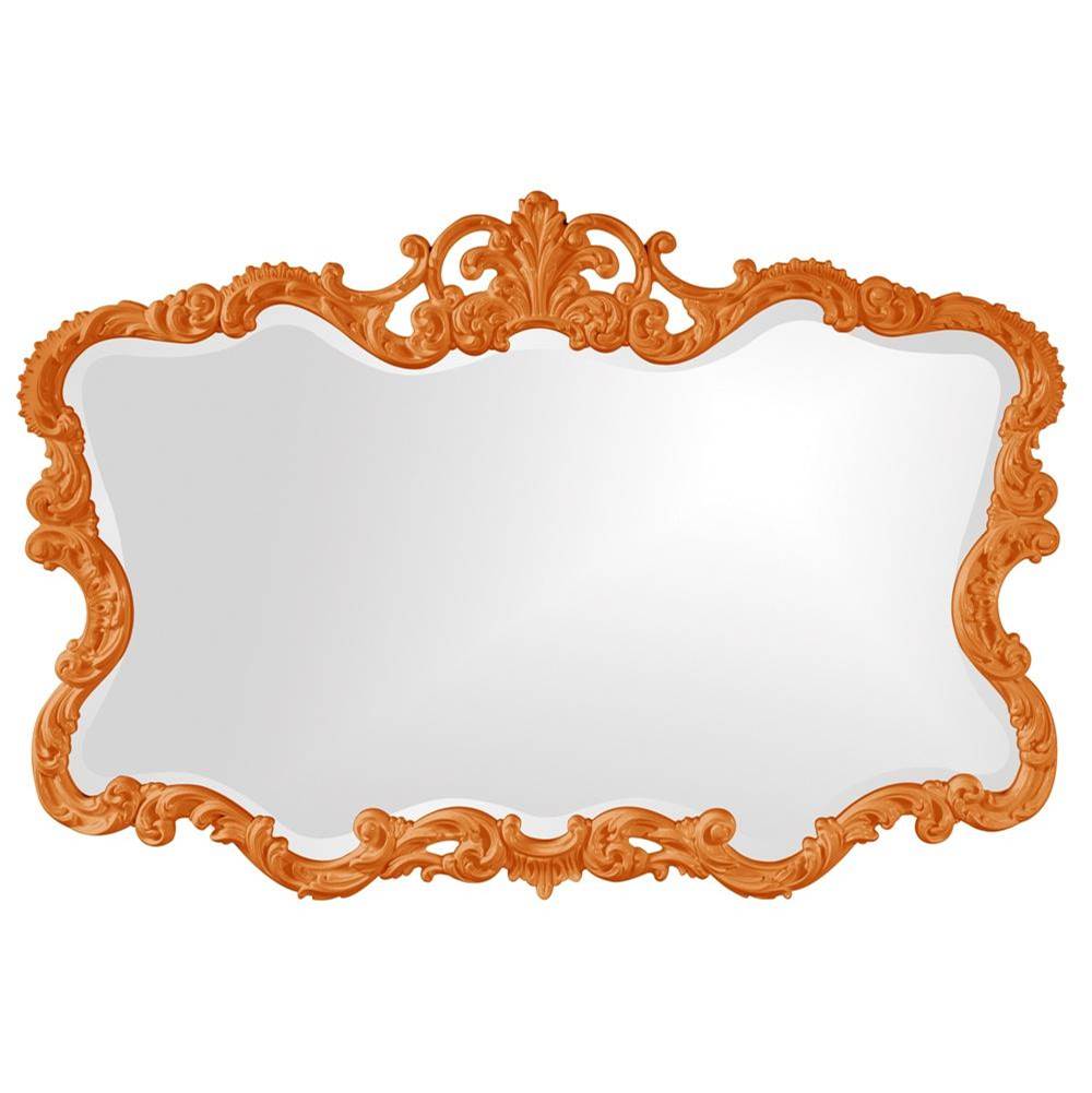 Howard Elliott Talida Mirror - Glossy Orange