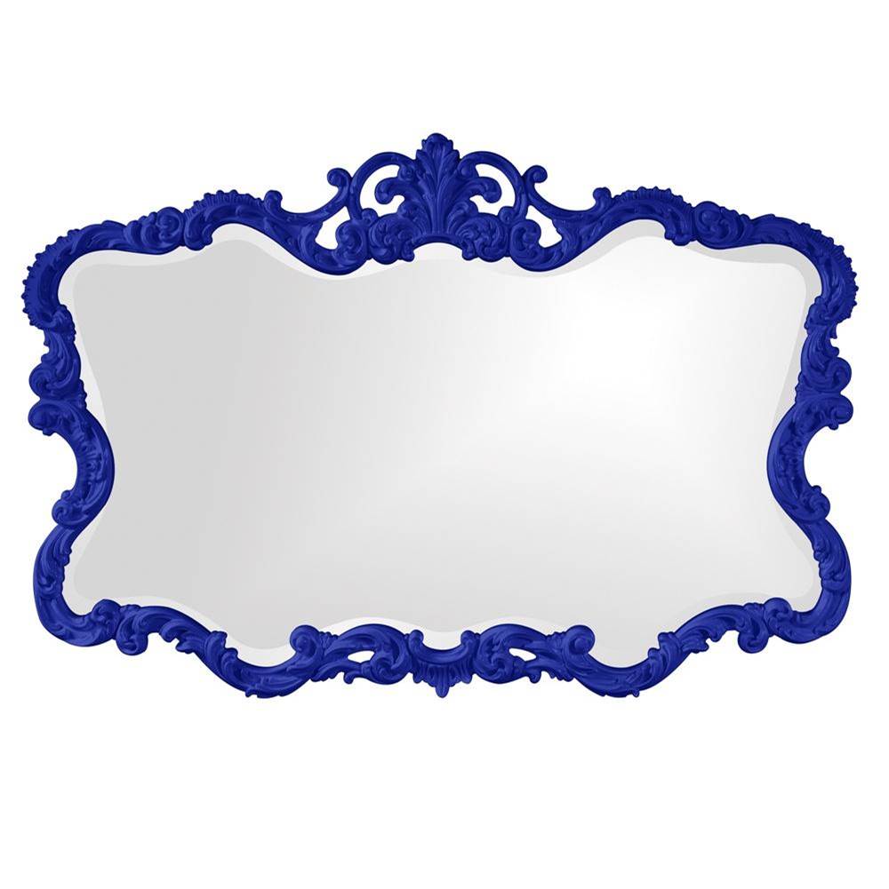Howard Elliott Talida Mirror - Glossy Royal Blue