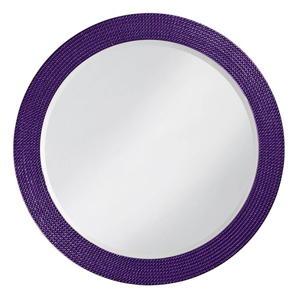 Howard Elliott Lancelot Mirror - Glossy Royal Purple