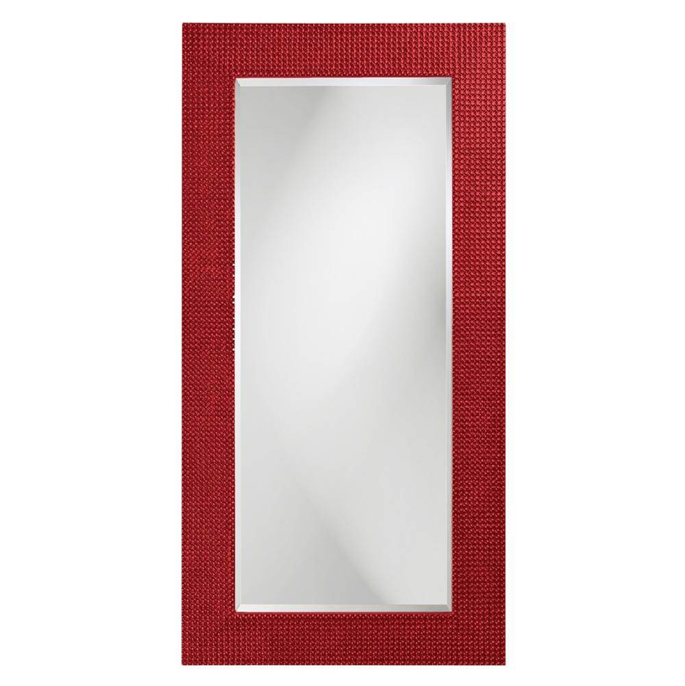 Howard Elliott Lancelot Mirror - Glossy Red