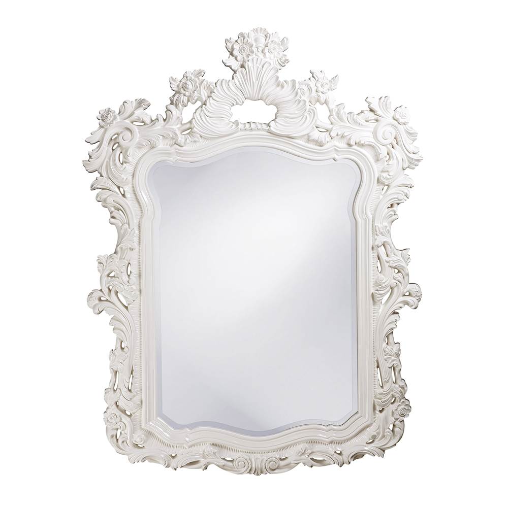 Howard Elliott Turner Mirror - Glossy White