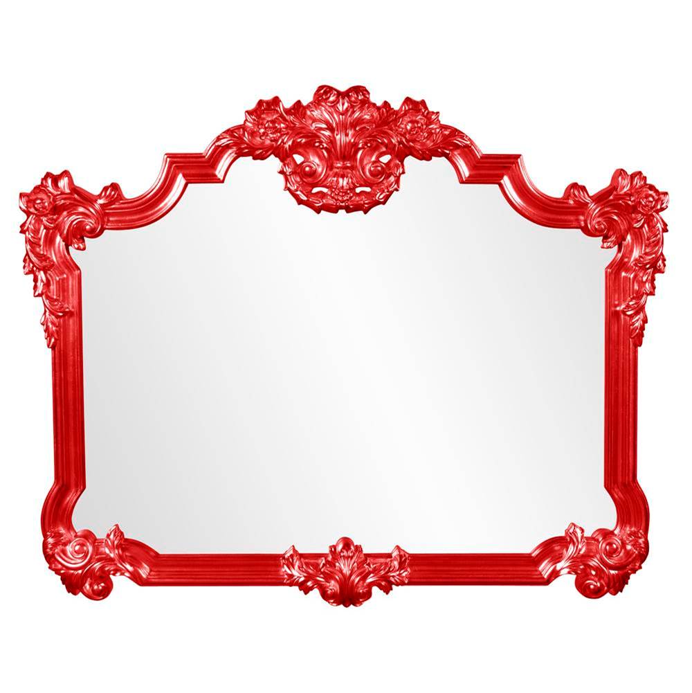 Howard Elliott Avondale Mirror - Glossy Red