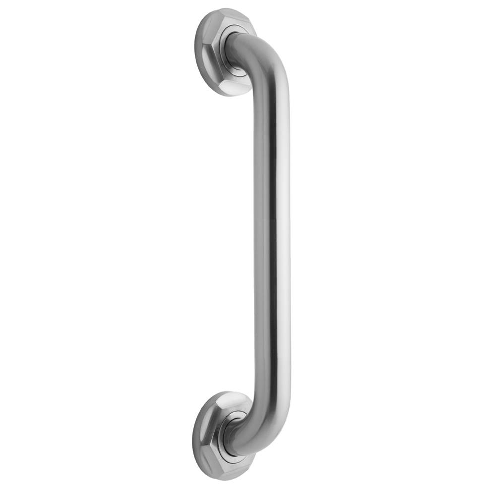 Jaclo 48'' Deluxe Grab Bar with Contemporary Hex Flange