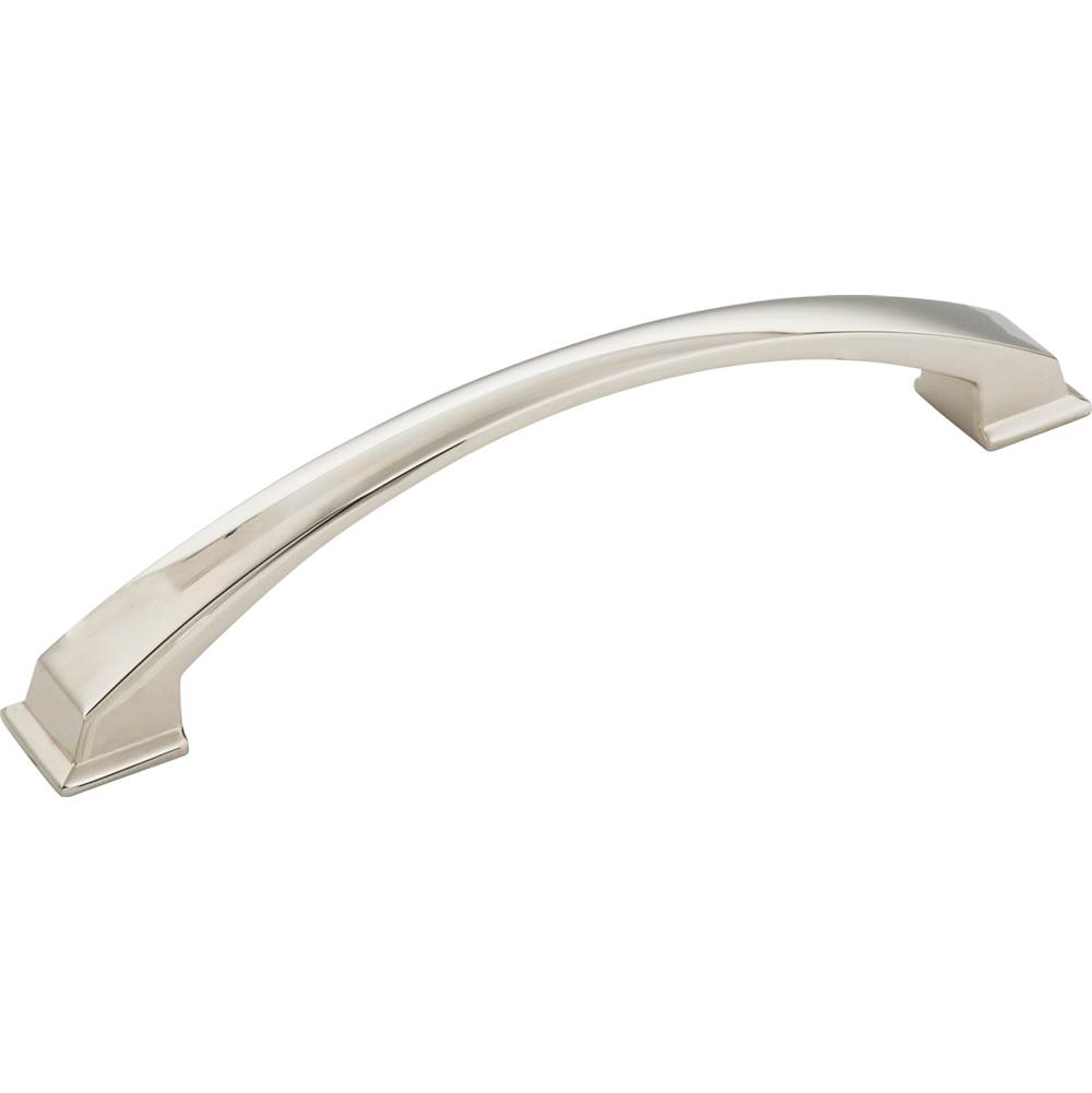 Jeffrey Alexander 160 mm Center-to-Center Polished Nickel Arched Roman Cabinet Pull