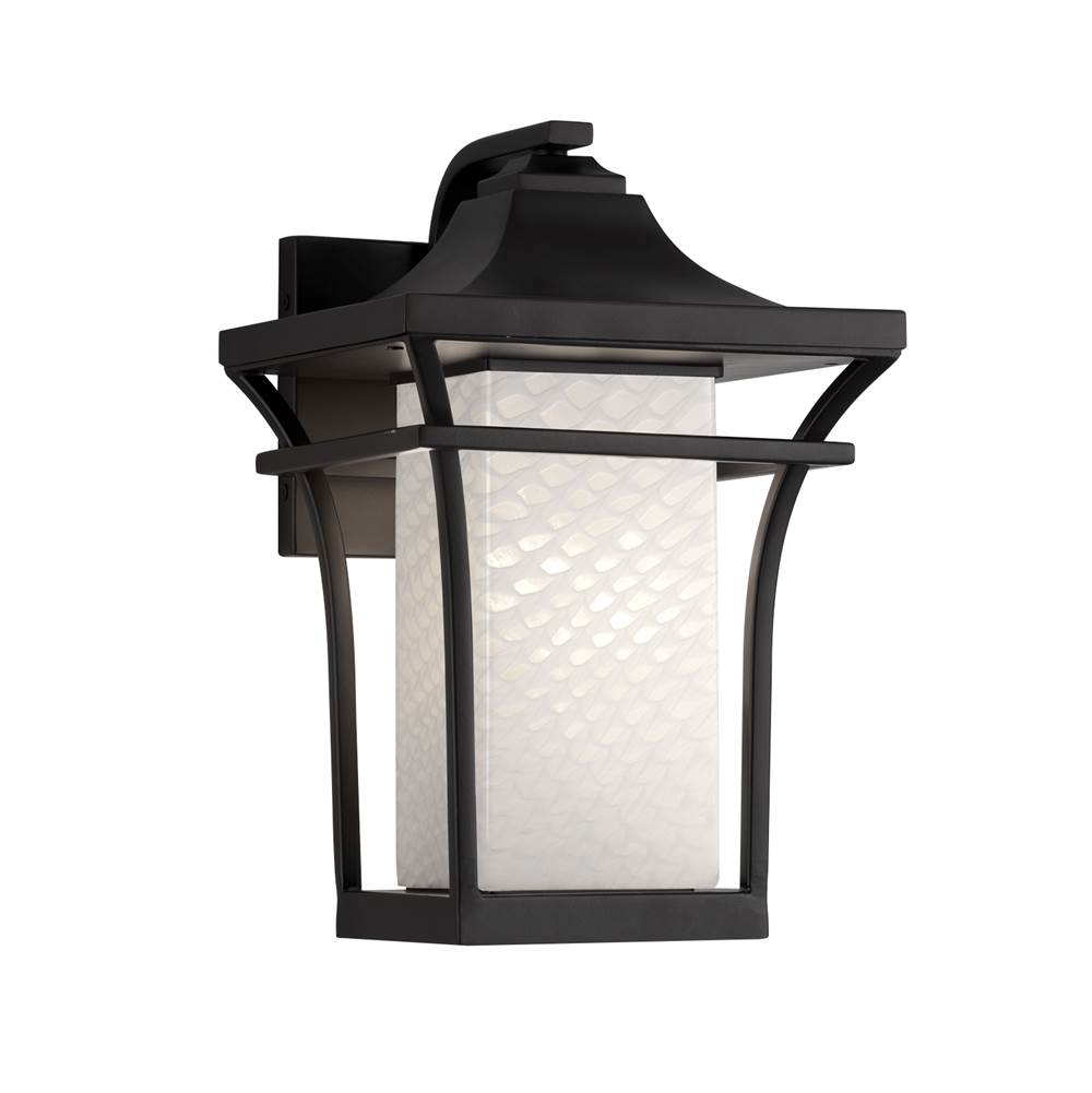 Justice Design Summit Small 1-Light LED Outdoor Wall Sconce