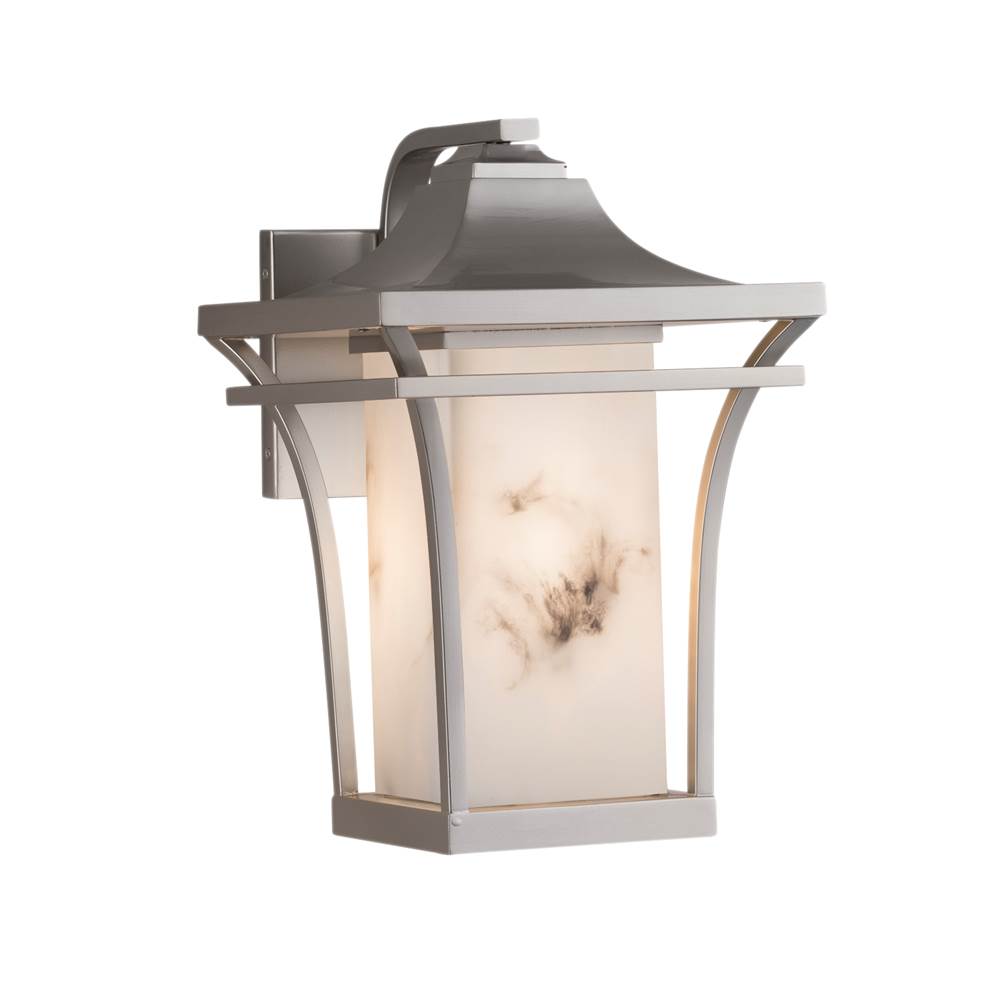 Justice Design Summit Large 1-Light LED Outdoor Wall Sconce