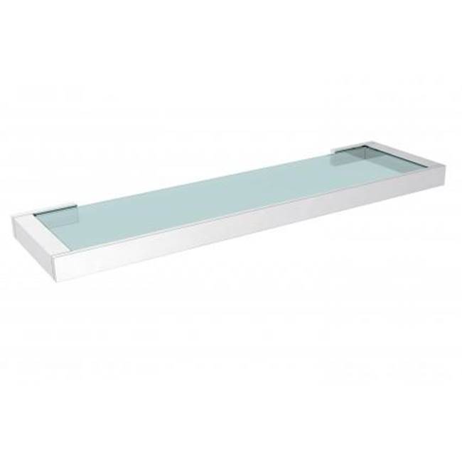 Kartners MUNICH - Glass Shelf-Brushed Nickel