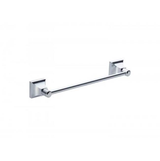 Kartners GLASGOW - 12-inch Bathroom Towel Bar-Brushed Brass