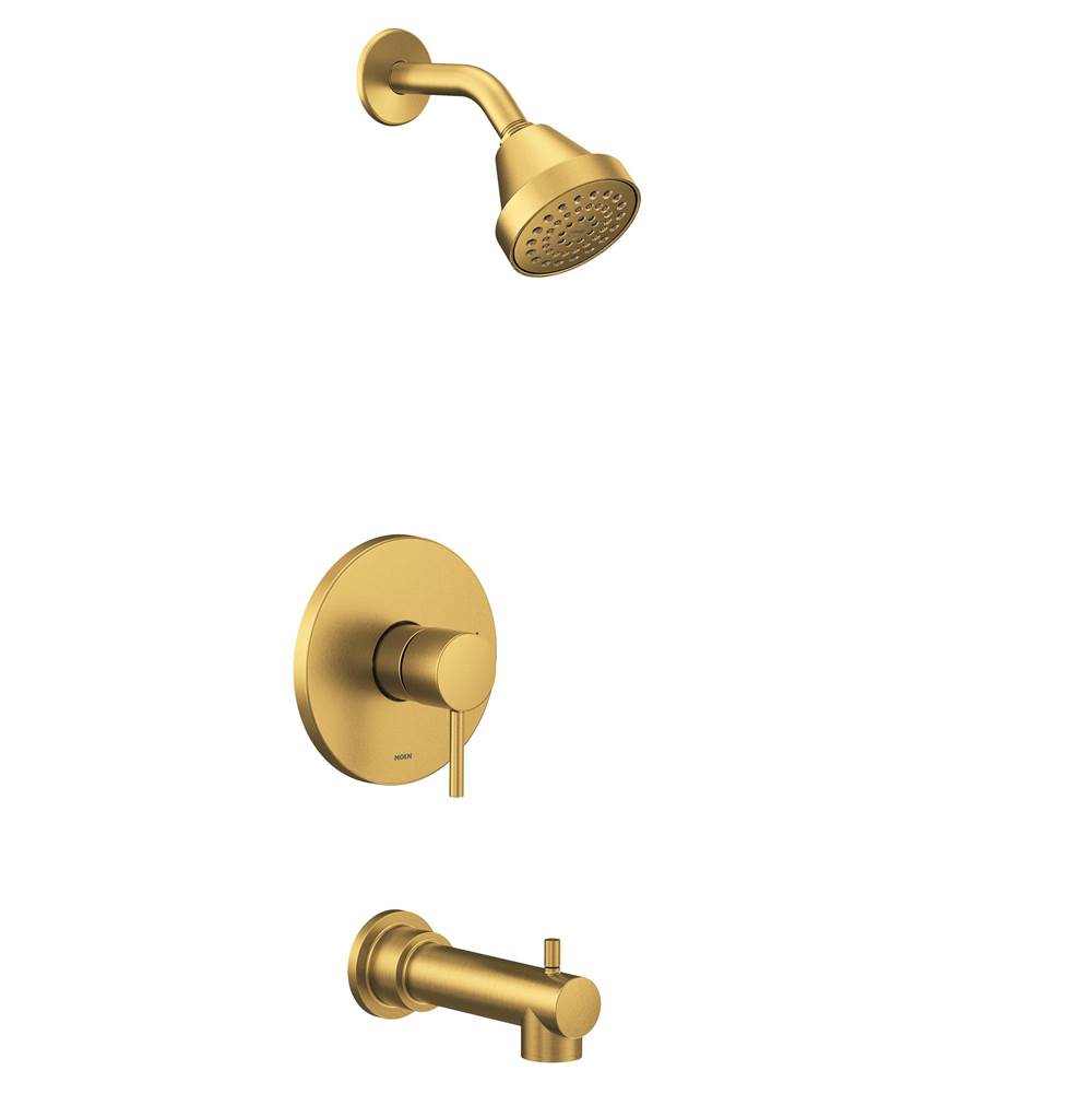 Moen Align M-CORE 2-Series Eco Performance 1-Handle Tub and Shower Trim Kit in Brushed Gold (Valve Sold Separately)