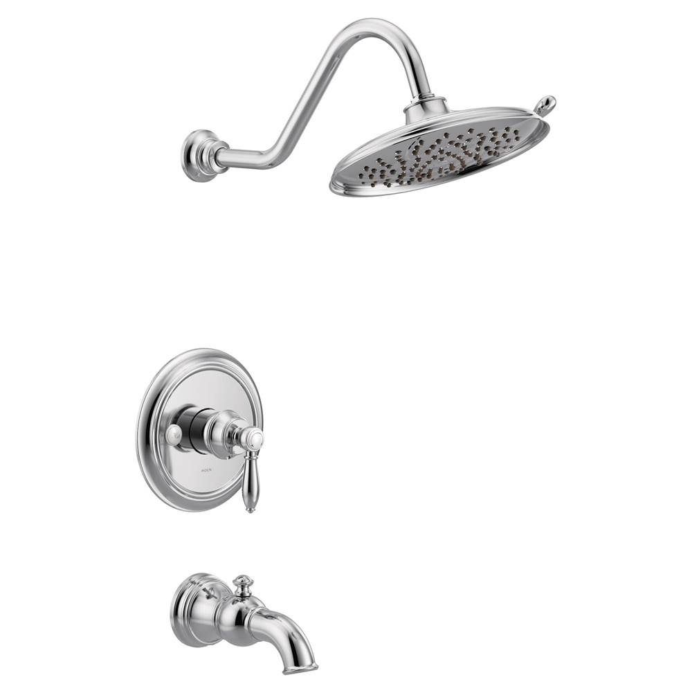 Moen Weymouth M-CORE 3-Series 1-Handle Tub and Shower Trim Kit in Chrome (Valve Sold Separately)