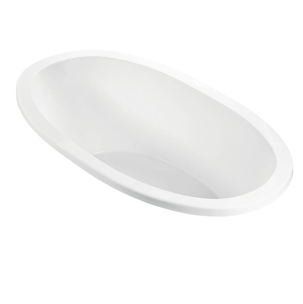 MTI Baths Adena 3 Acrylic Cxl Undermount Air Bath/Stream - White (66X36)