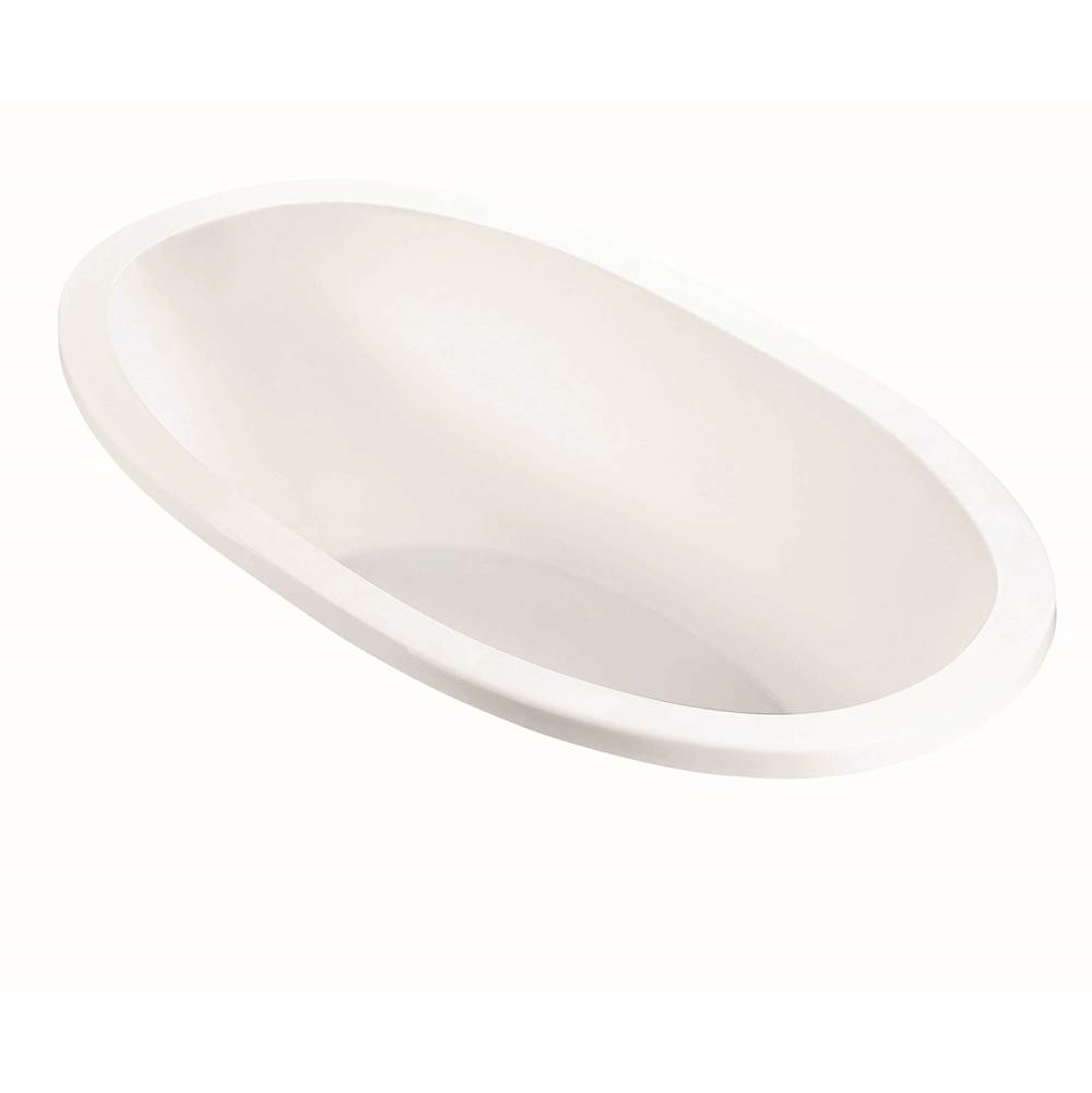 MTI Baths Adena 3 Dolomatte Drop In Air Bath Elite/Stream - White (66X36)