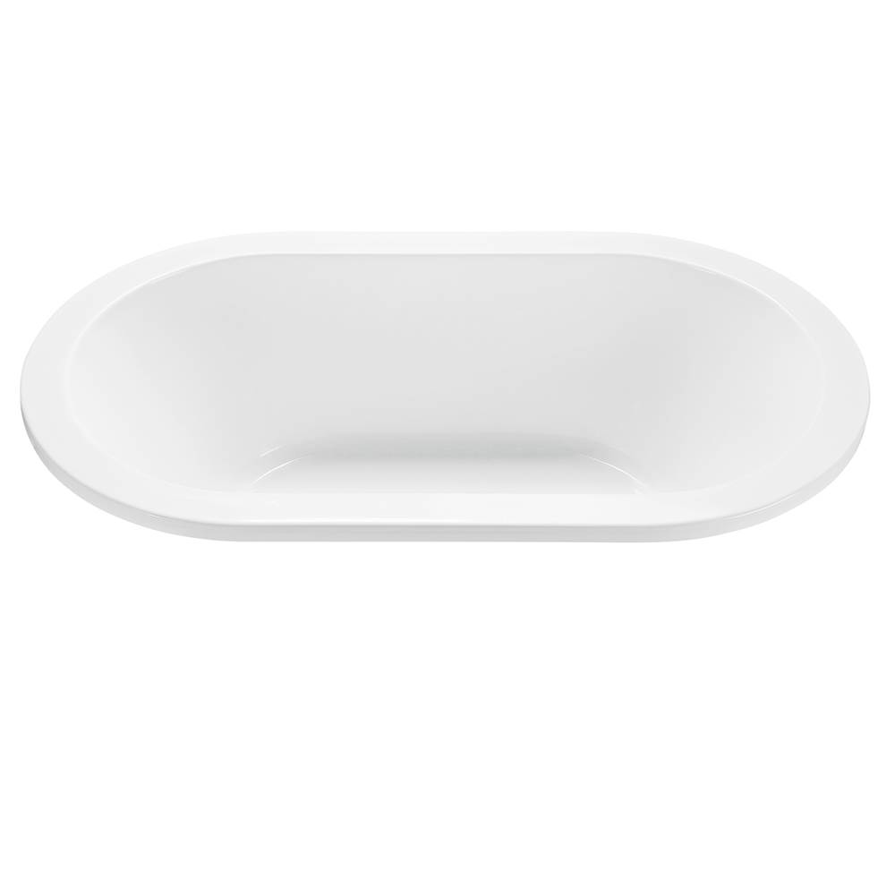 MTI Baths New Yorker 1 Acrylic Cxl Undermount Air Bath Elite/Ultra Whirlpool - White (71.5X41.75)