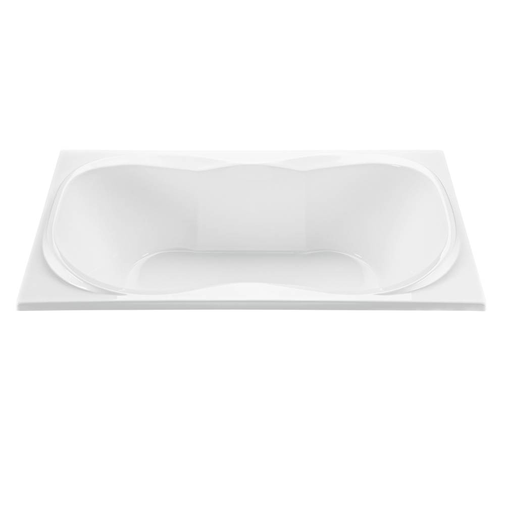 MTI Baths Tranquility 2 Acrylic Cxl Drop In Air Bath/Stream - White (72X42)