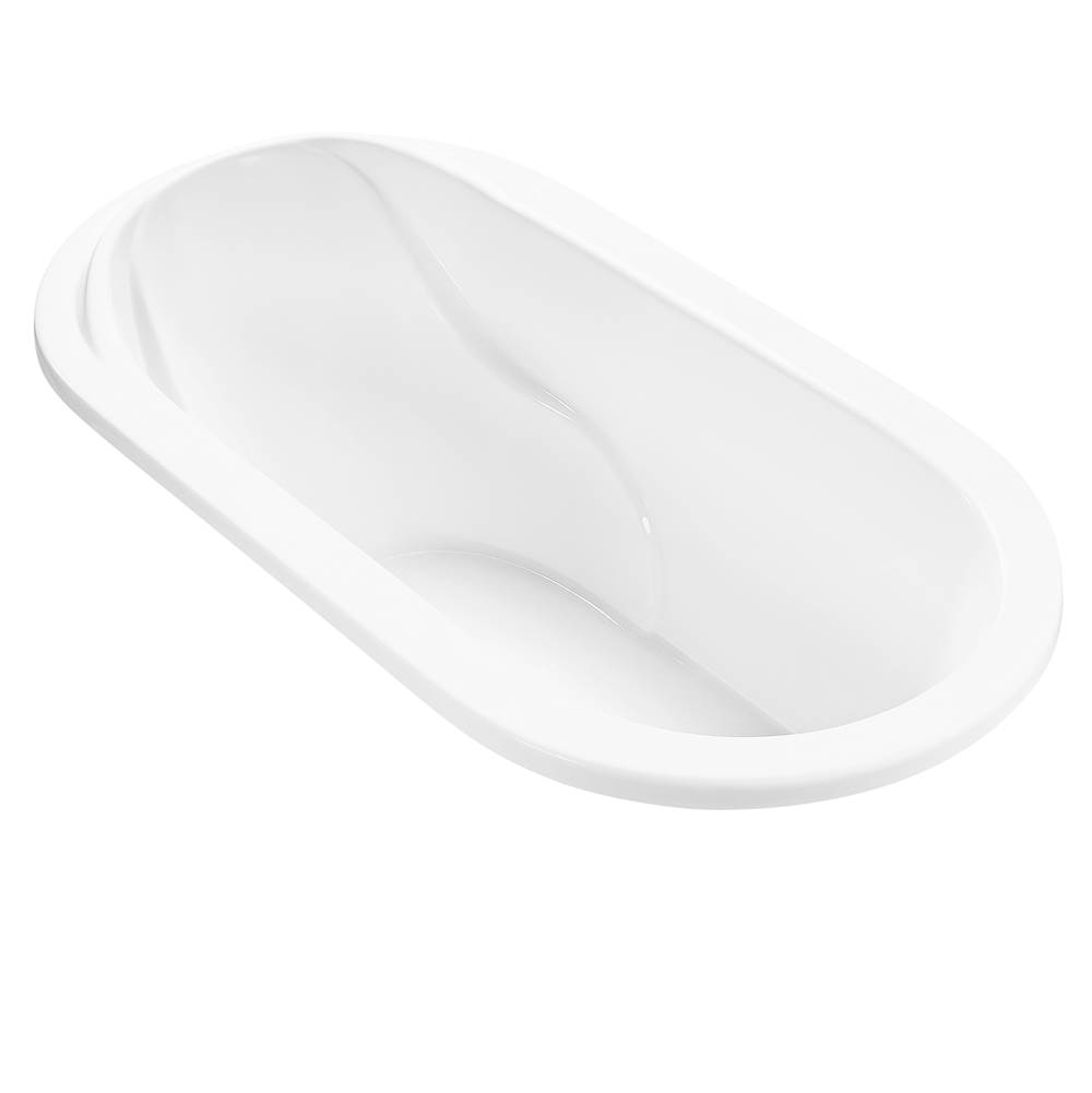MTI Baths Solitude Acrylic Cxl Drop In Air Bath Elite - White (72X37)
