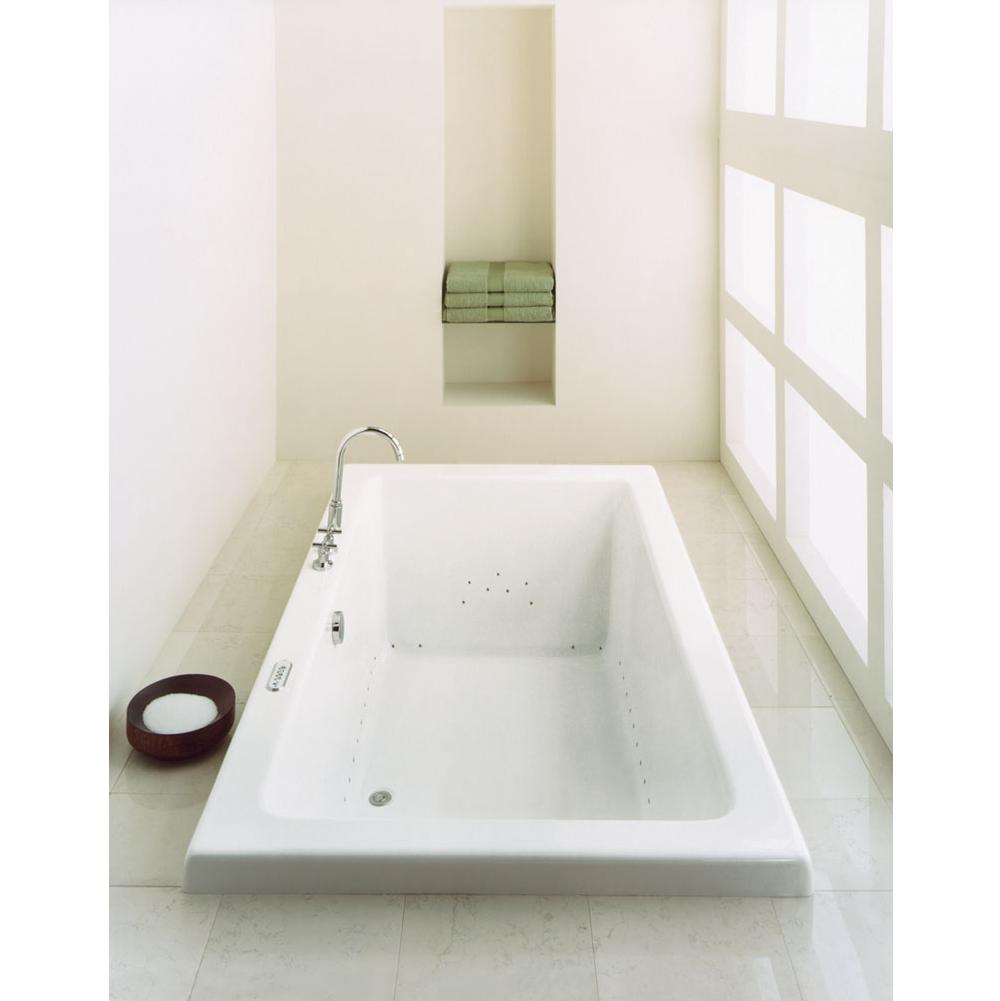 Neptune ZEN bathtub 42x72 with 2'' lip, Whirlpool/Activ-Air, Biscuit