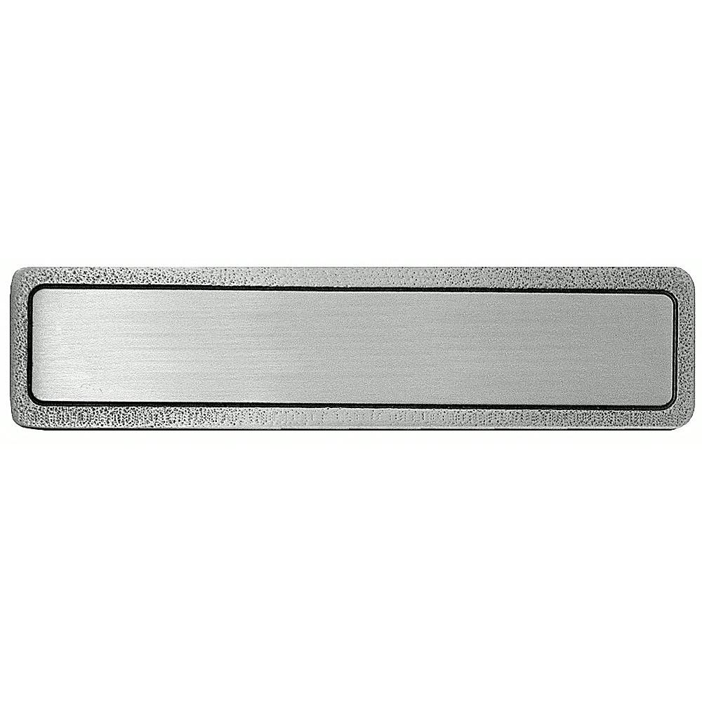 Notting Hill Plain Pull Antique Pewter (Custom Engraving Available)