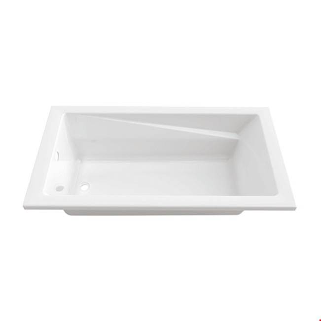 Neptune Entrepreneur ZENYA bathtub 32x60 AFR with Tiling Flange, Right drain, Whirlpool, White