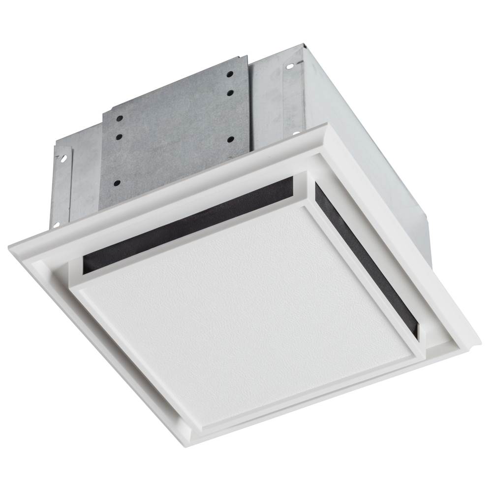 Broan Nutone Ductless Bathroom Exhaust Fan w/ Snap-in Mounting and Charcoal Filter