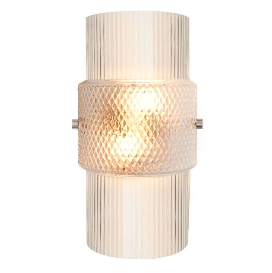Oggetti Lighting Mimo Cylinder Sconce, Clear