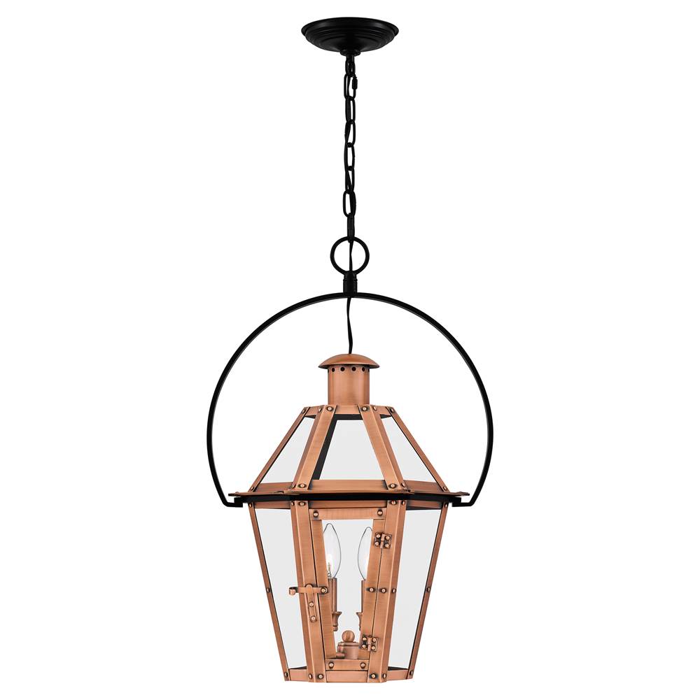 Quoizel Outdoor hanging 2 lights aged copper