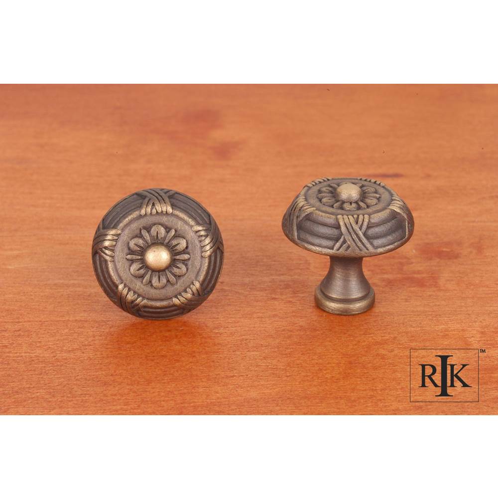 RK International Small Crosses and Petals Knob